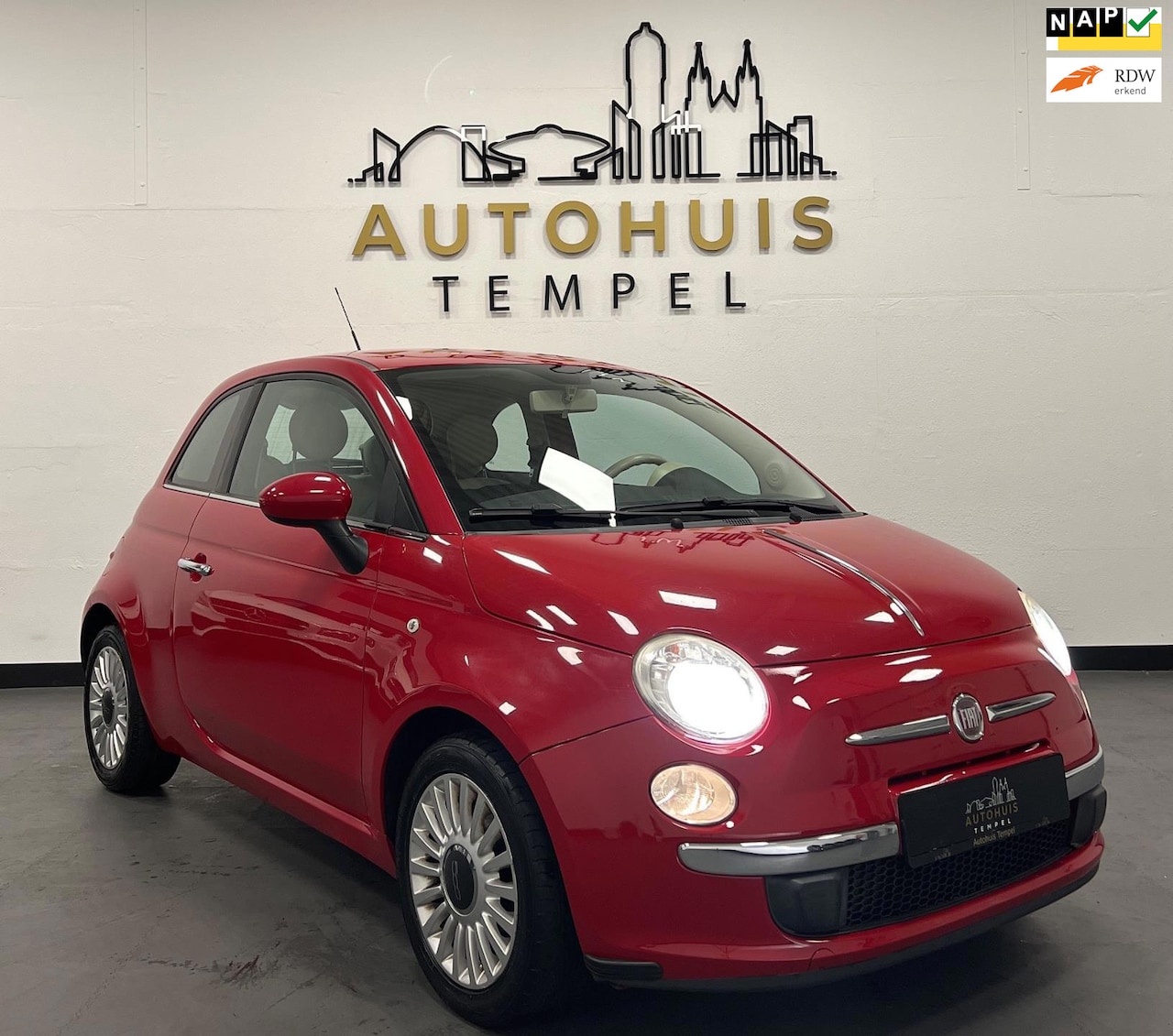 Fiat 500 - 1.2 Pop Automaat Nap Airco Isofix Lm Velgen Nwe Apk - AutoWereld.nl
