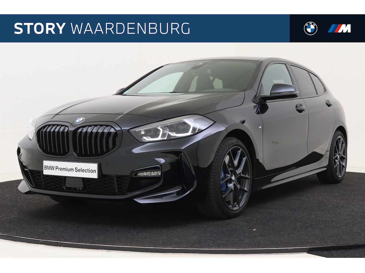 BMW 1-serie - 120d High Executive / M Sportstoelen / Adaptieve LED / Stoelverwarming / Harman Kardon / P - AutoWereld.nl