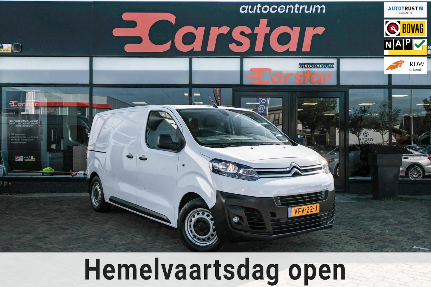 Citroën Jumpy - 1.6 BlueHDI 95 Club M|Airco|Cruise|Bleuth|Trekhaak - AutoWereld.nl