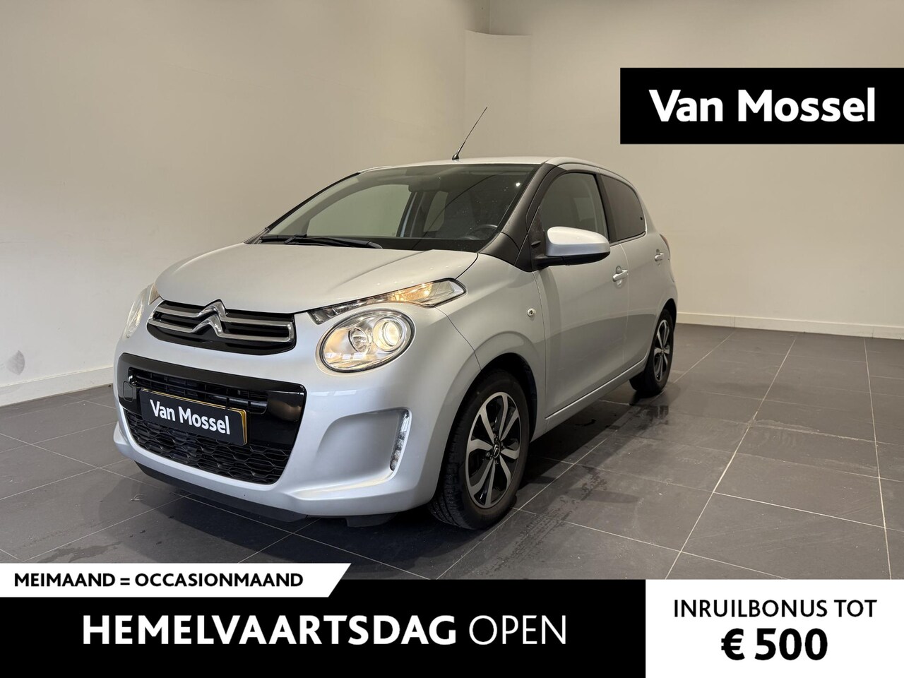 Citroën C1 - 1.0 VTi Shine | Automaat | Groot Media Scherm | Camera | Climate Controle | Apple Carplay - AutoWereld.nl