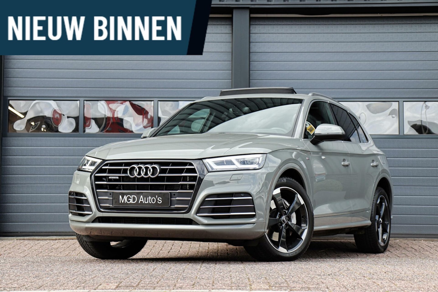 Audi Q5 - 55 TFSIe Quattro Competition 3x S-Line /LED/PANODAK/LUCHTVERING/TREKHAAK/STOELVERW V+A/CAM - AutoWereld.nl