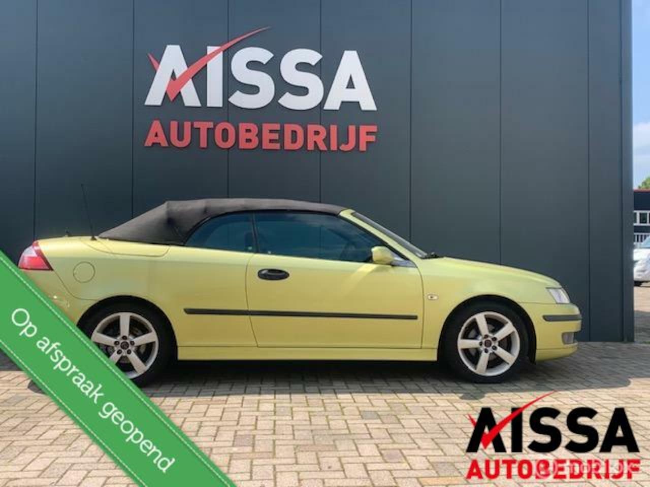 Saab 9-3 Cabrio - 2.0t Vector ORIGINELE AUTO Yougtimer! Cruise - AutoWereld.nl