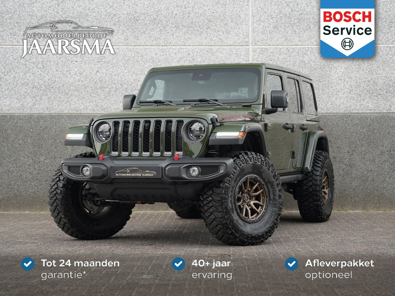 Jeep Wrangler - 4-Door Rubicon | Grijs kenteken |Adaptive Cruise Control |Stoelverwarming |Off-Road mode | - AutoWereld.nl