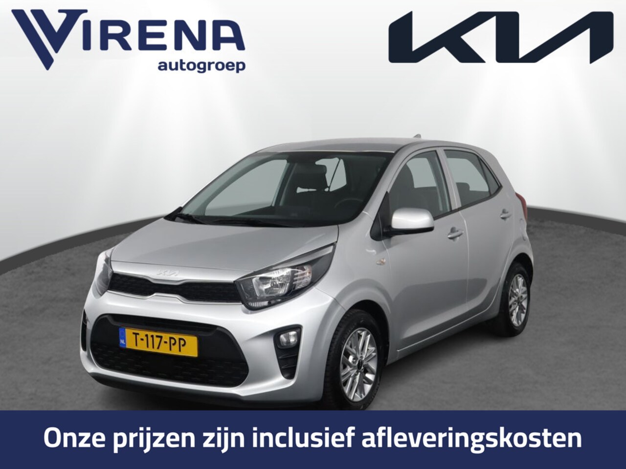 Kia Picanto - 1.0 DPi DynamicLine Navigatie via Apple Carplay/Android Auto - Cruise Control - Airco - Fa - AutoWereld.nl