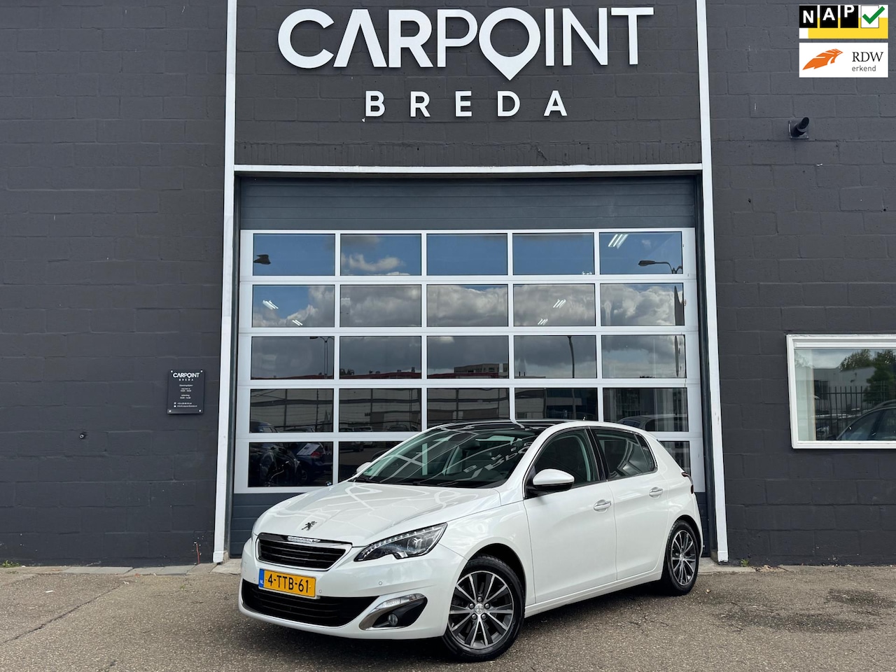 Peugeot 308 - 1.6 THP Première 1.6 THP Première, KEYLESS, NAVI, PANO, CLIMA, PDC, NAP, APK - AutoWereld.nl