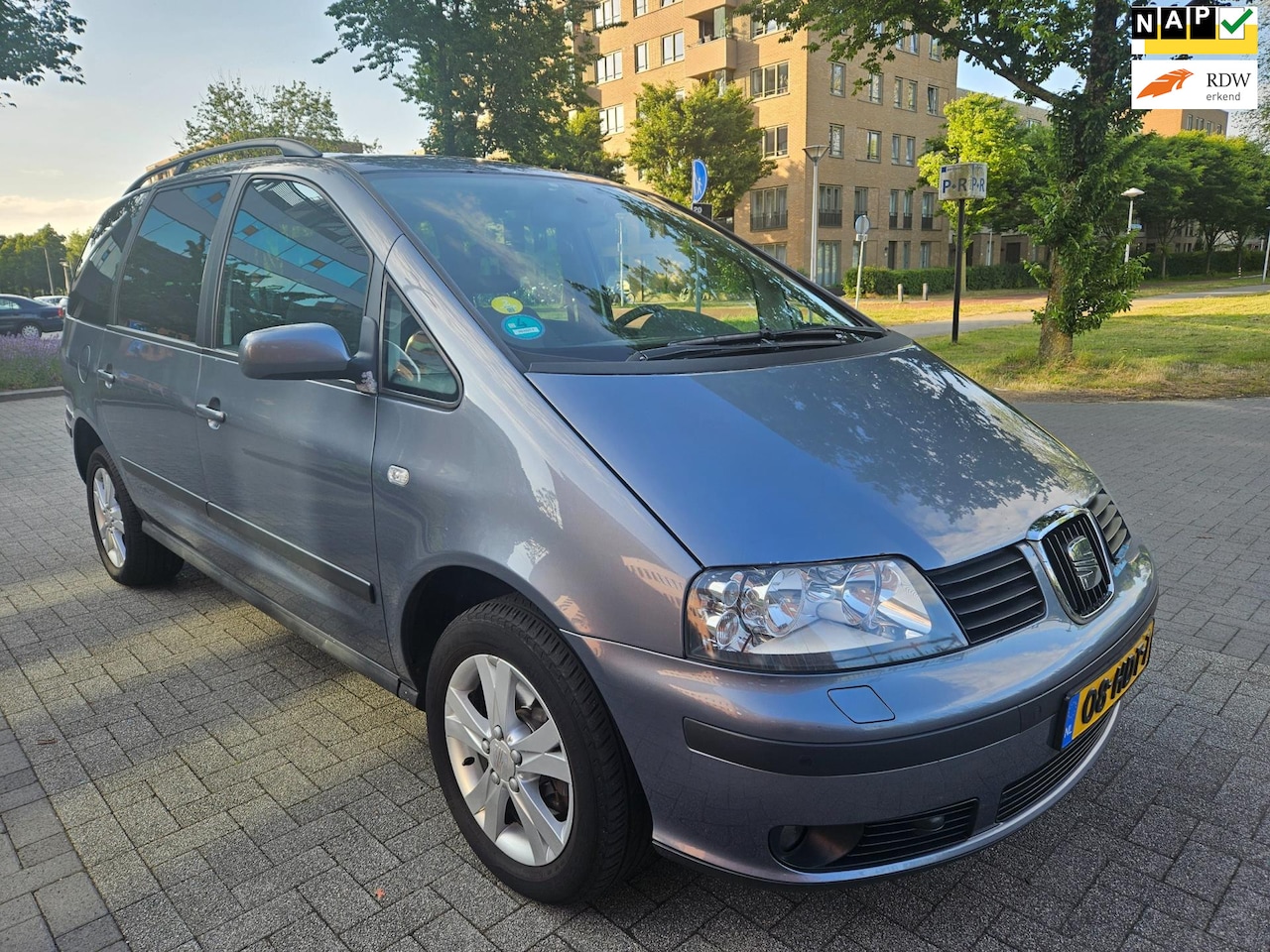 Seat Alhambra - 2.0 Dynamic Style/ clima/ 7 persoons/ bj 2008 - AutoWereld.nl