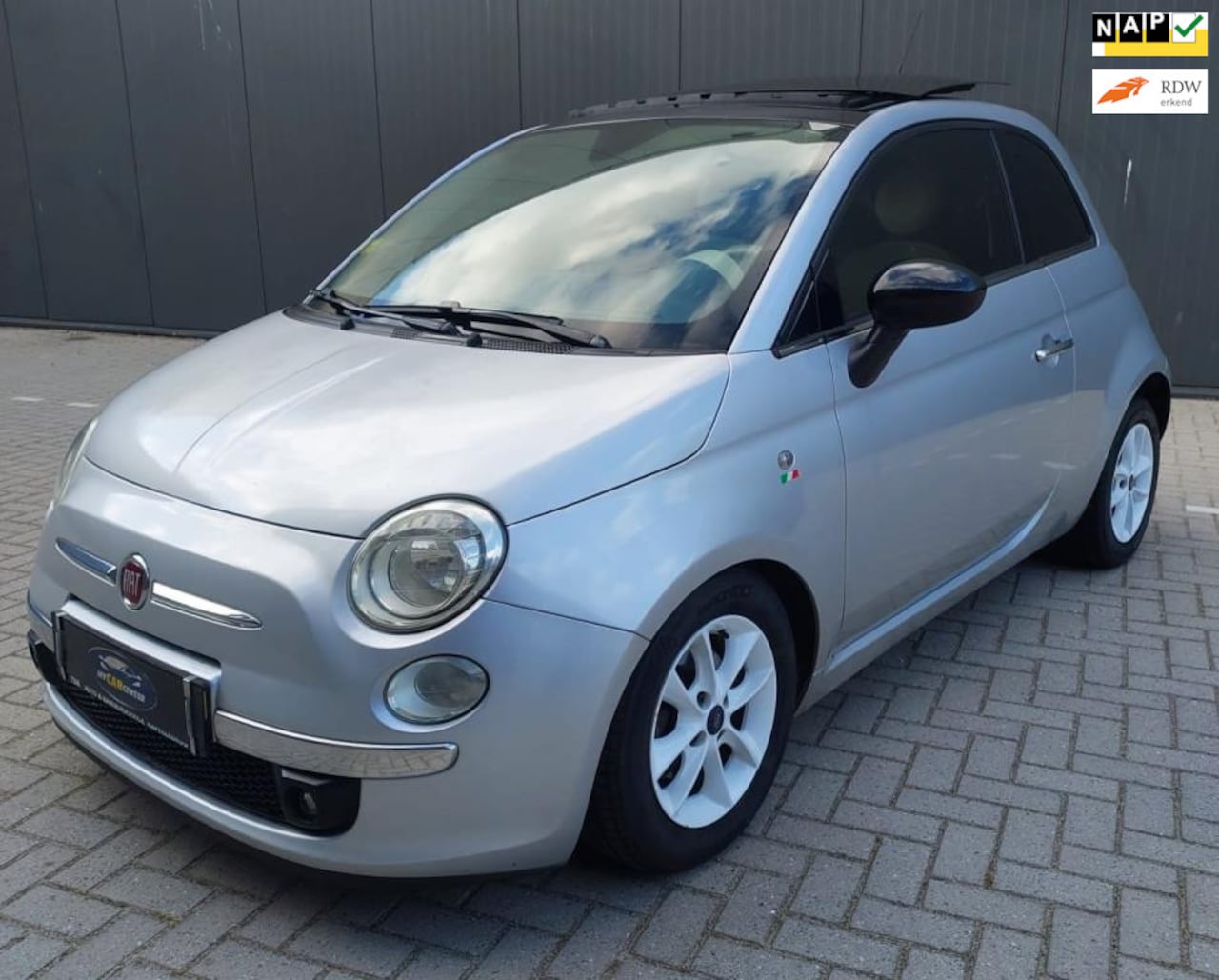 Fiat 500 - 1.4-16V Pop Sport I Panoramadak I Goed Onderhouden I Sportknop - AutoWereld.nl