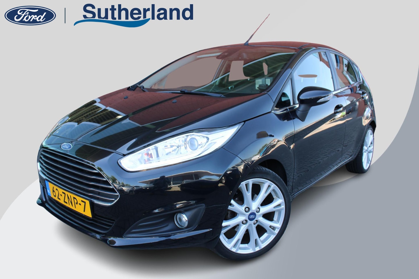 Ford Fiesta - 1.0 EcoBoost 100 PK Titanium | Trekhaak | Navigatie | PDC Achter | Voorruitverwarming | Cl - AutoWereld.nl