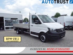 Volkswagen Crafter - 2.0 TDI 120PK, L4, Dubbel lucht, Trekhaak 3.500KG, Airco, Open laadbak 425*204*40