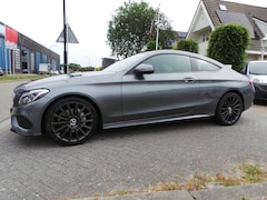 Mercedes-Benz C-klasse Coupé - 180 Pano | AMG-Line | Burmester Airco, Cruise, Navi, Stoelverw, 19" Lmv , NAP, Enz op afsp