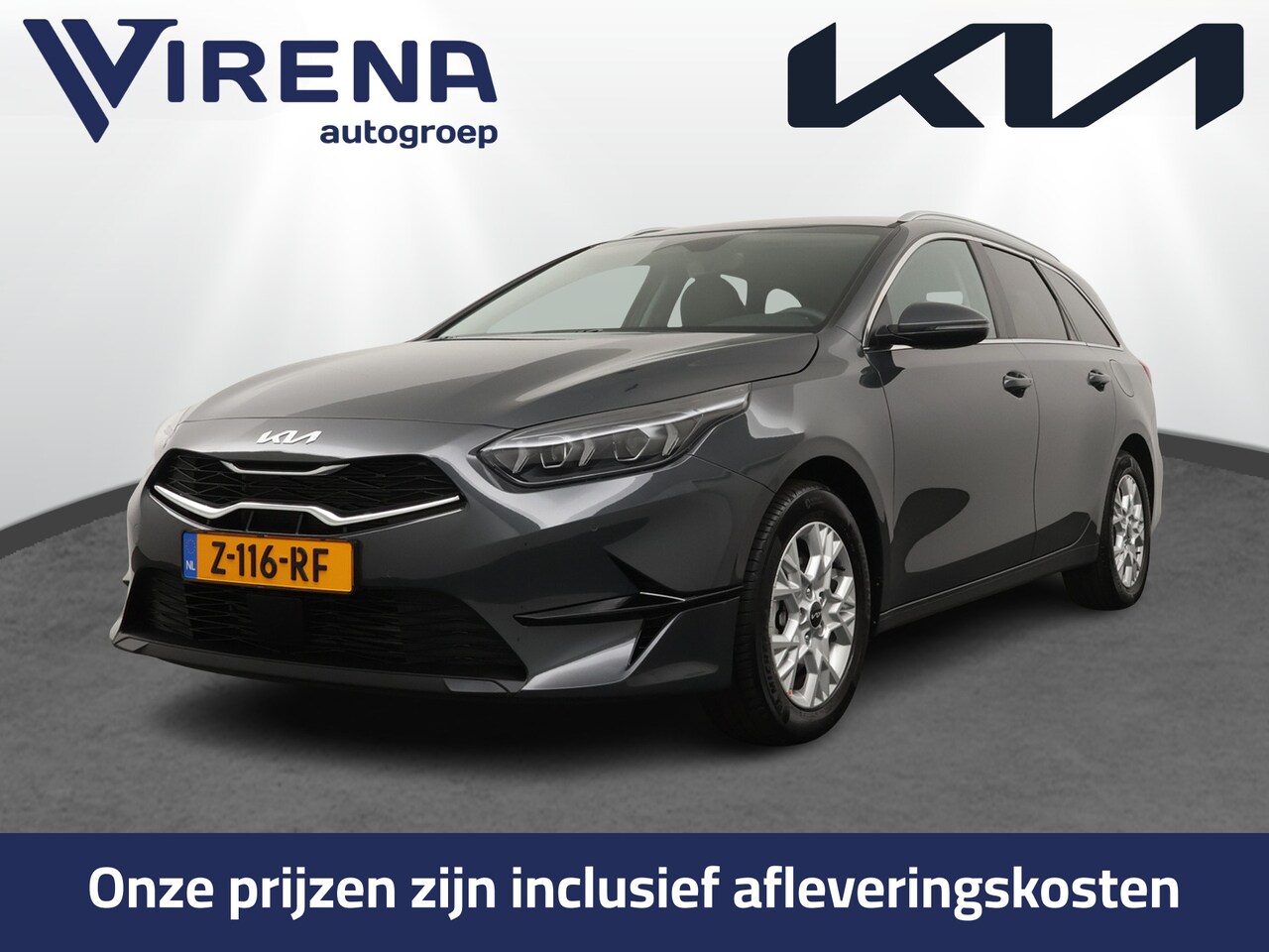 Kia Cee'd Sportswagon - Ceed 1.5 T-GDi Automaat DynamicPlusLine - LED koplampen - Dode hoek - Stoelverwarming - Ap - AutoWereld.nl