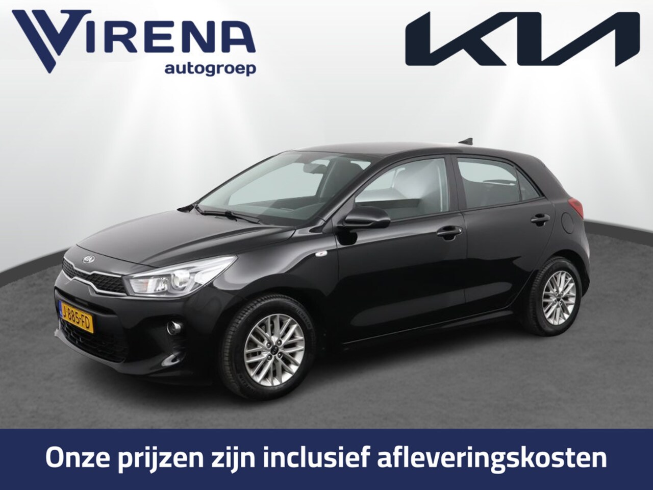 Kia Rio - 1.0 TGDI DynamicLine - Airco - Navigatie - Trekhaak afneembaar - Cruise Control - Apple - AutoWereld.nl