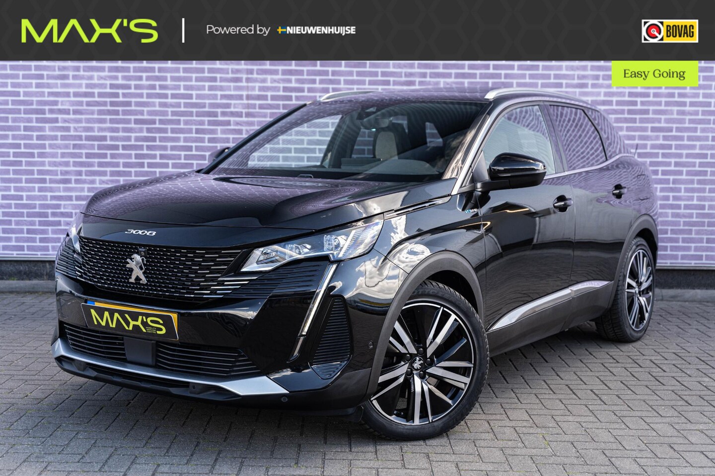 Peugeot 3008 - 1.6 HYbrid 225 Blue Lease GT | Adaptieve Cruise control | Navigatie | Trekhaak | Schuif/Op - AutoWereld.nl