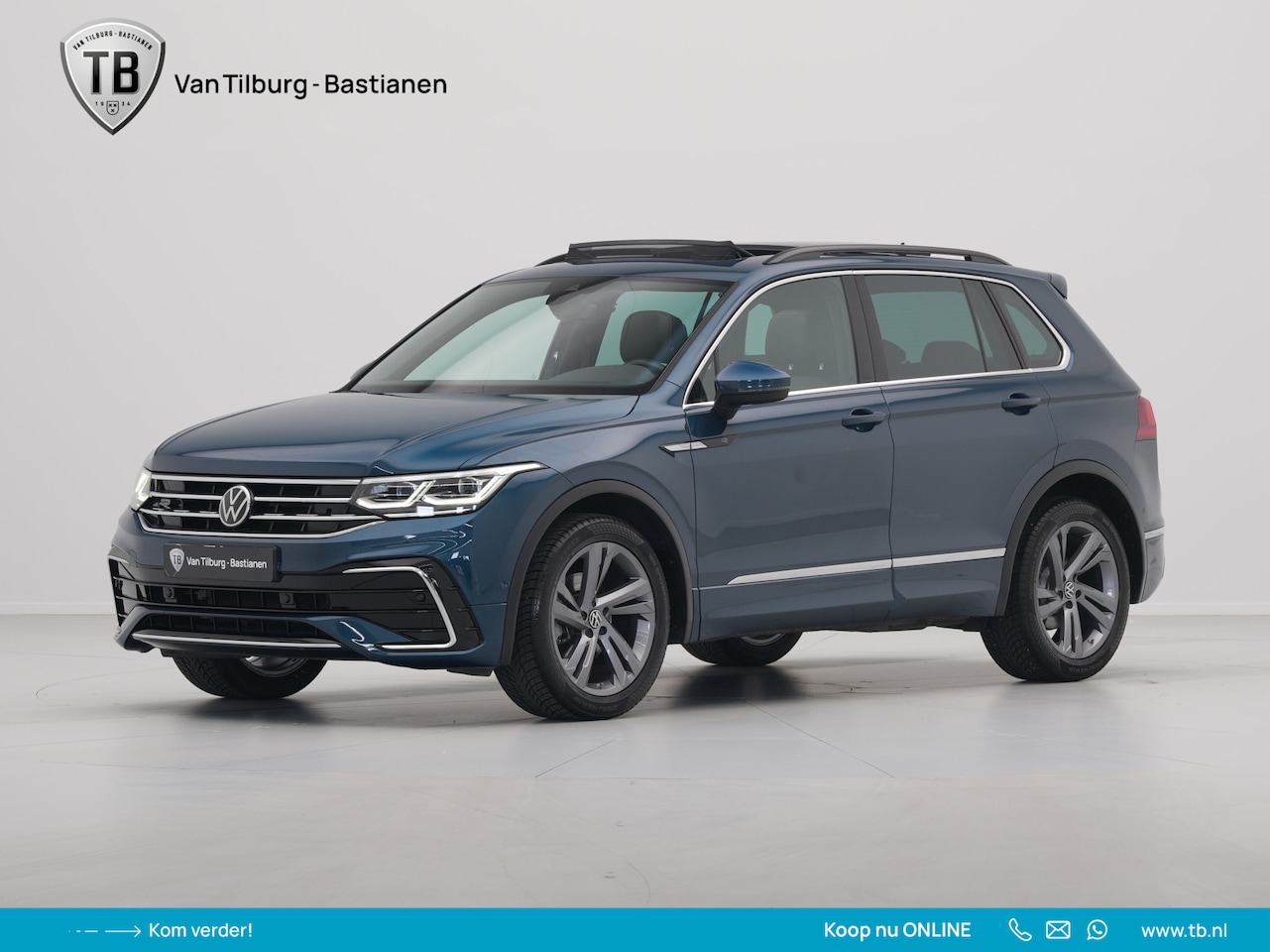 Volkswagen Tiguan - 1.5 TSI 150pk DSG R-Line Panorama Camera Matrix Led Clima Carplay - AutoWereld.nl