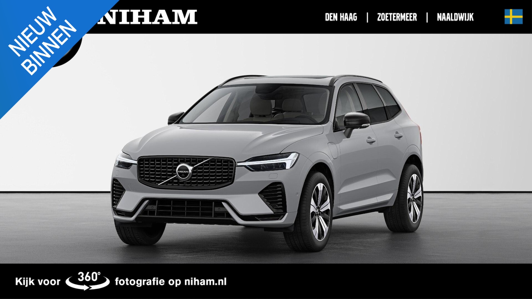 Volvo XC60 - T6 PLUG-IN HYBRID AWD PLUS DARK -PANO.DAK|ADAP.LED|PRIVACY.GLASS|360°CAM - AutoWereld.nl