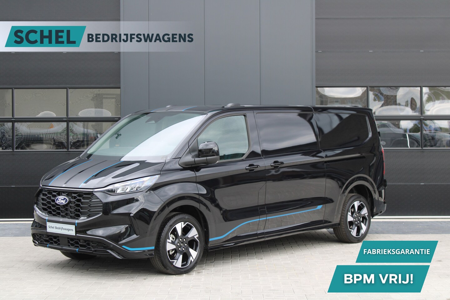Ford Transit Custom - 300 2.0 TDCI L2H1 Sport 170pk - 2x Schuifdeur - 19" LM velgen - ACC - Blind spot - Navi - - AutoWereld.nl