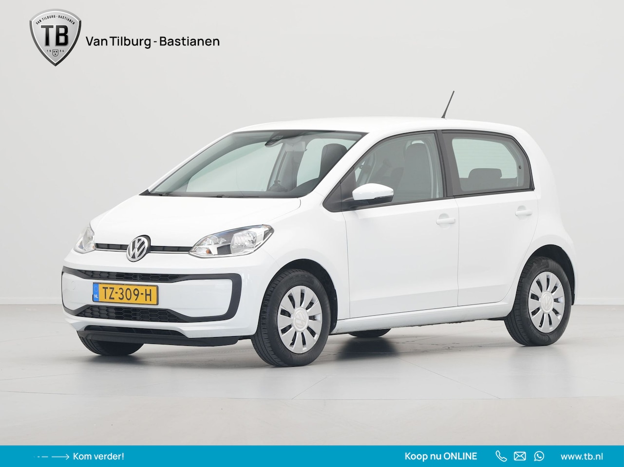 Volkswagen Up! - 1.0 BMT move up! Executive, Airco, Bluetooth - AutoWereld.nl