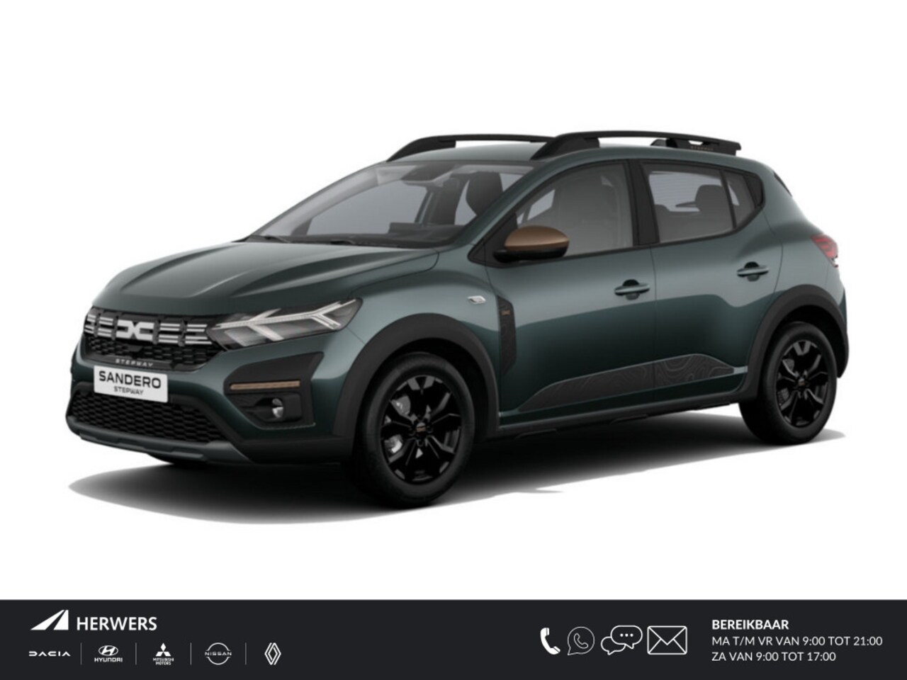 Dacia Sandero Stepway - 1.0 TCe 100 ECO-G Extreme / Nieuw te Bestellen / Uit Voorraad Leverbaar / - AutoWereld.nl