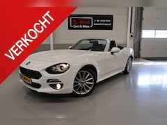 Fiat 124 Spider - 1.4 MultiAir Turbo Lusso Leer Navigatie Achteruitrijcamera Distributie nieuw Keyless 1e Ei