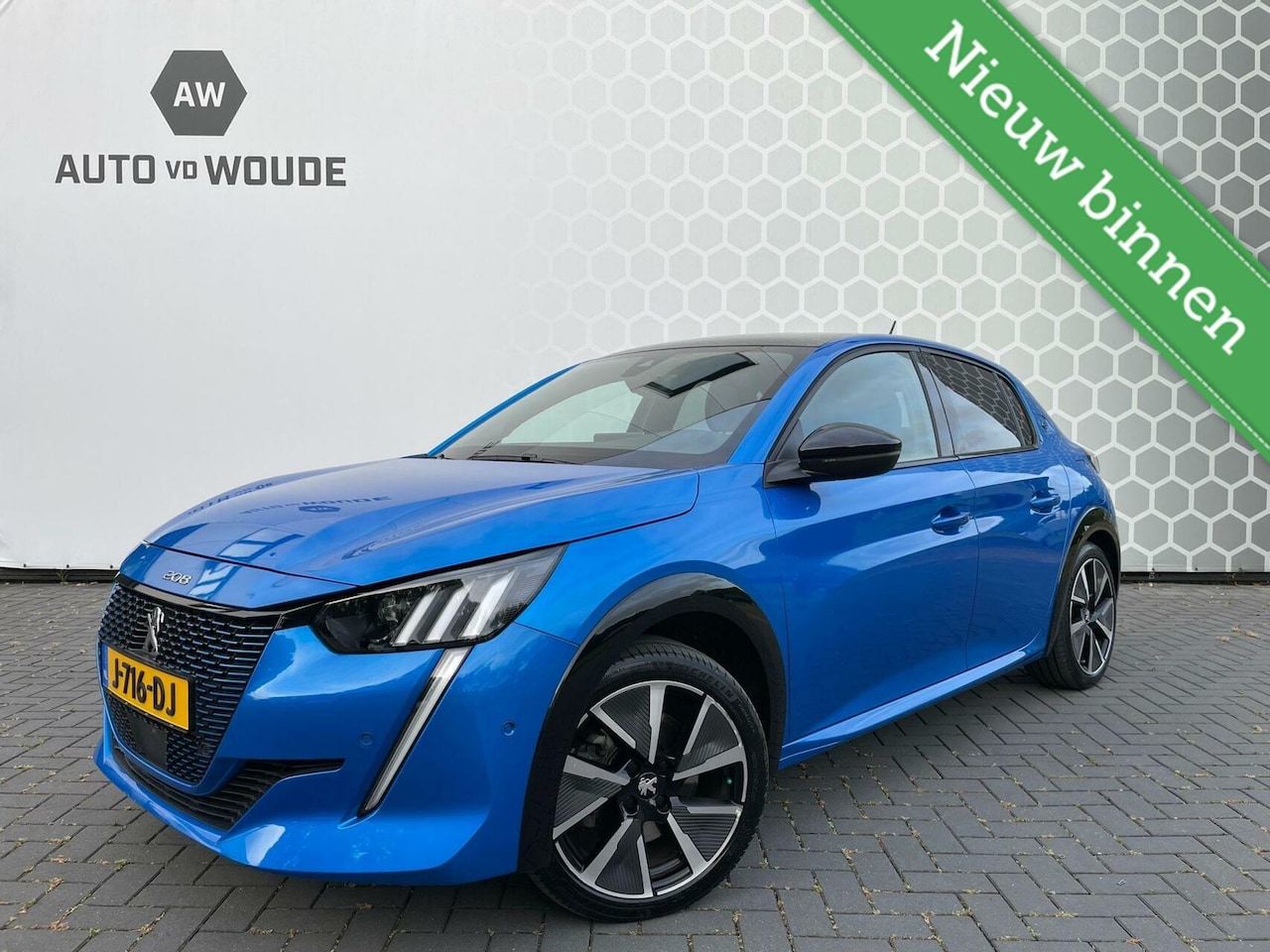Peugeot e-208 - EV GT 350 50 kWh Pano Led Carplay Stoelverwarm - AutoWereld.nl