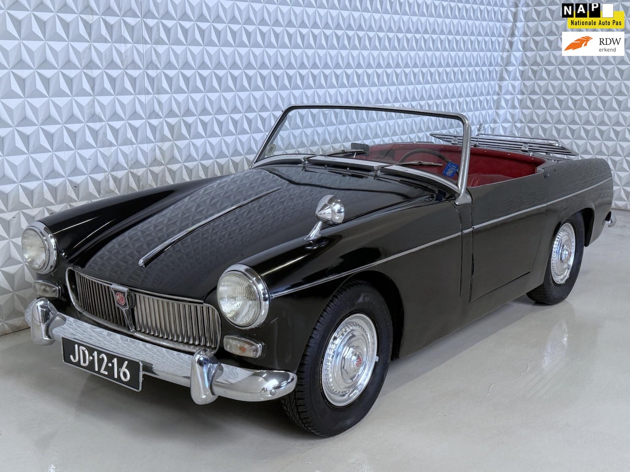 MG Midget - MK1 Cabriolet - Origineel Nederlandse auto! (1962) - AutoWereld.nl