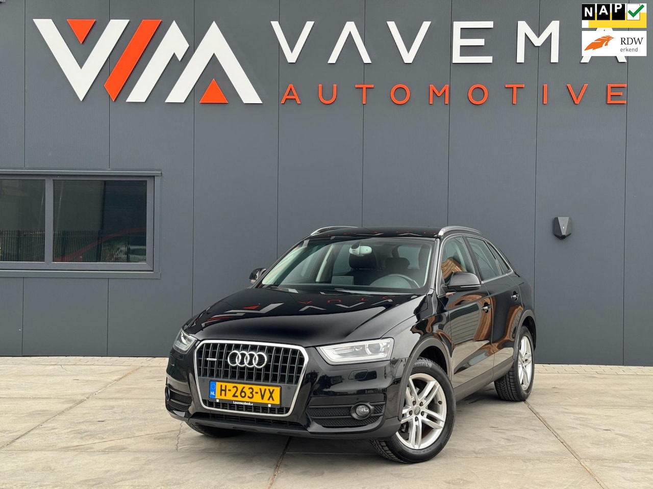 Audi Q3 - 2.0 TFSI quattro Pro Line 2012 Airco Clima Trekhaak Cruise control Stoelverwarming Navigat - AutoWereld.nl