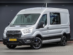 Ford Transit - 2.0Tdci 130Pk | Dubbel Cabine | 5-Persoons | Trend | Trekhaak | Raptor edition | 16''