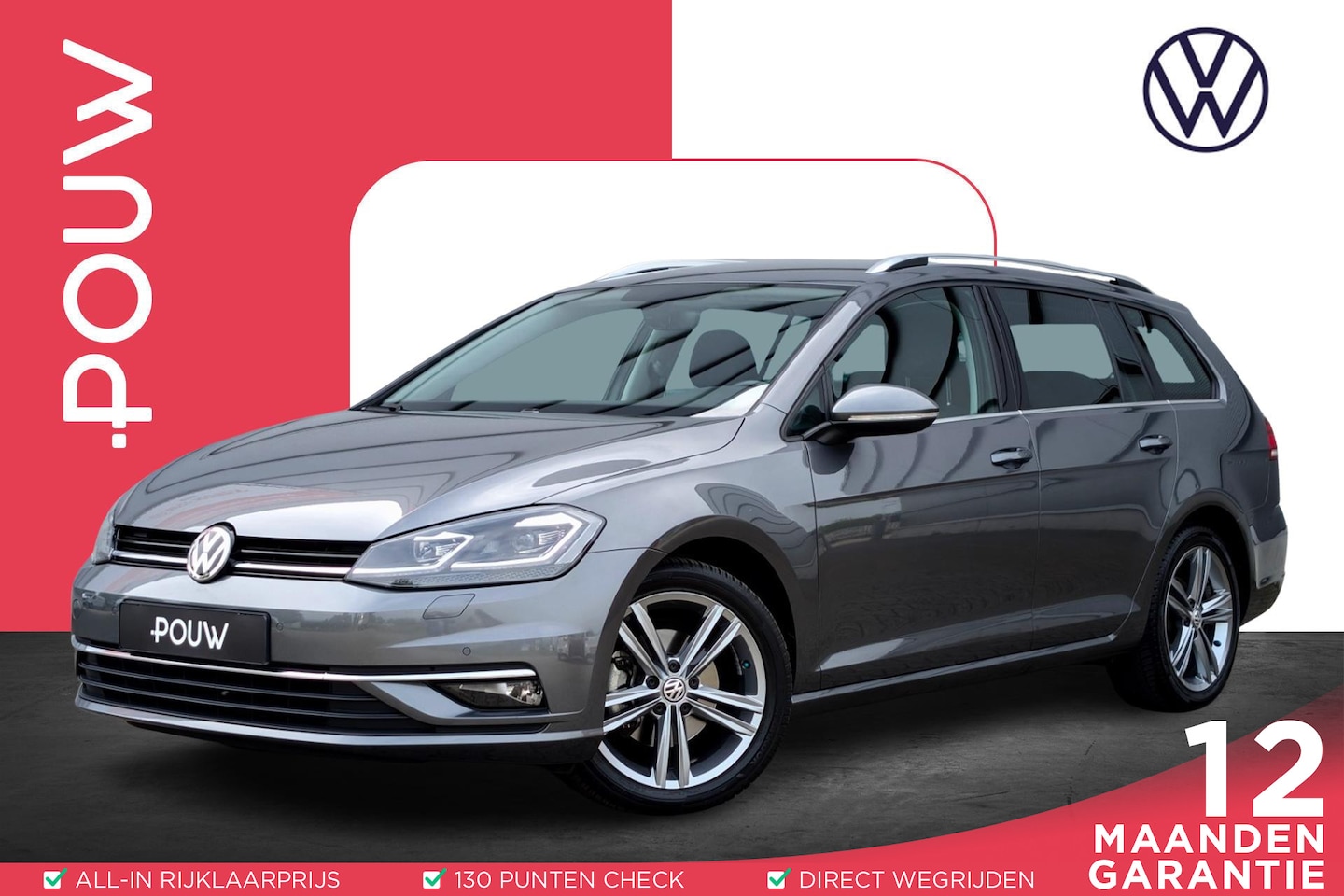 Volkswagen Golf Variant - 1.4 TSI 150pk Highline Business | Trekhaak | LED Plus | Ergo Stoel - AutoWereld.nl