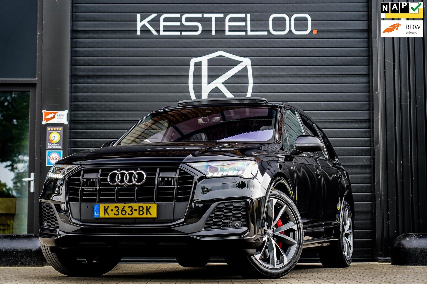 Audi Q7 - 60 TFSI e quattro 3x S-LINE Competition TREKHAAK/PANO/ACC/HUD/VIRTUAL/RS STOELEN/MATRIX LA - AutoWereld.nl