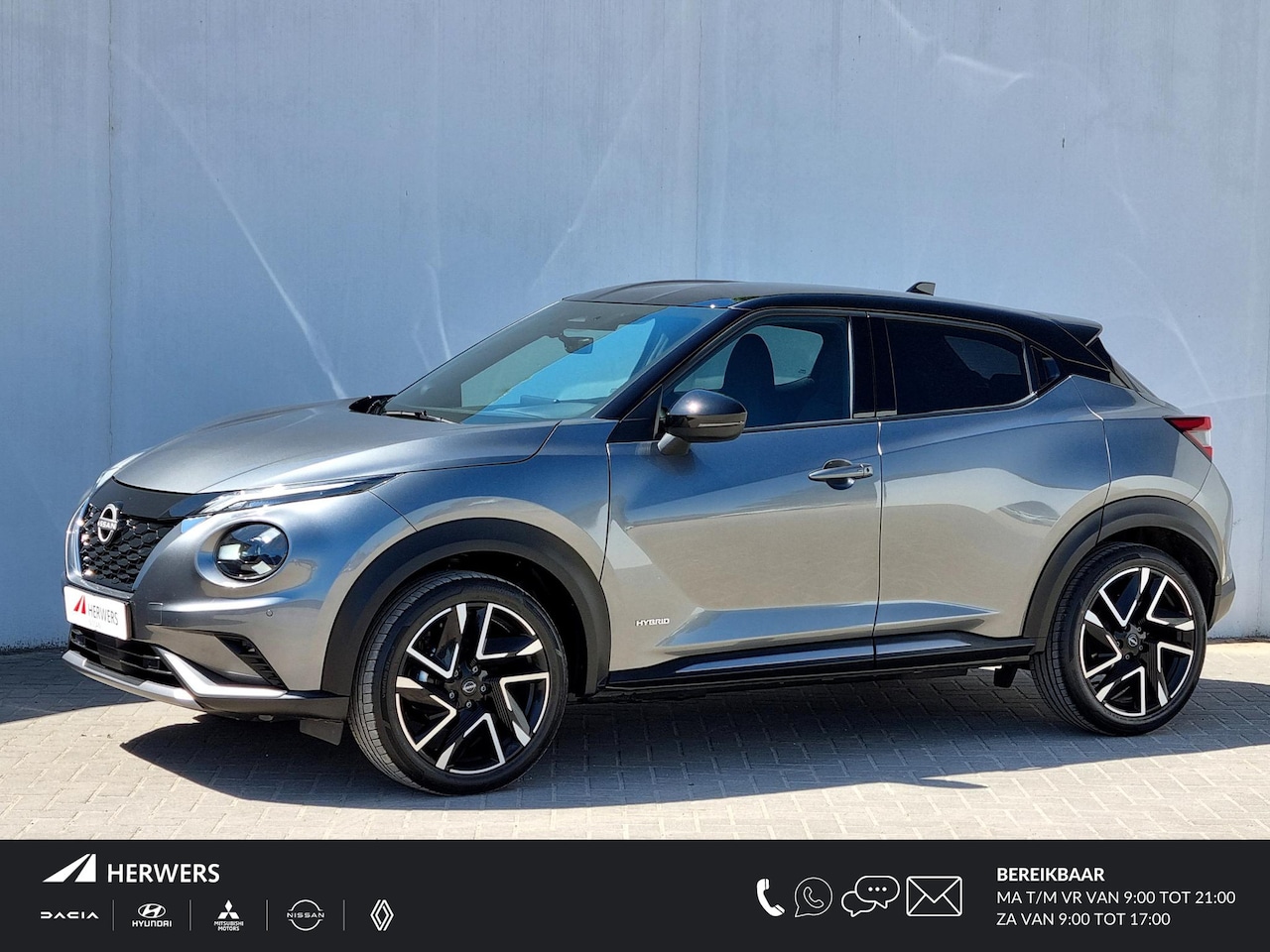 Nissan Juke - 1.6 Hybrid N-Design Automaat / Navigatie / Android Auto/Apple Carplay / Achteruitrijcamera - AutoWereld.nl