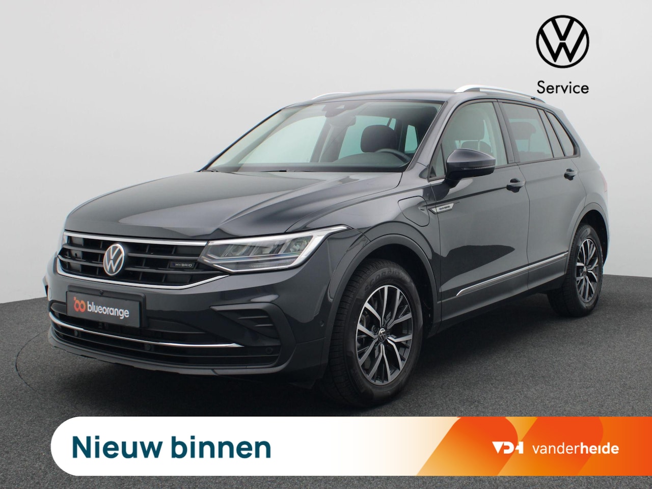 Volkswagen Tiguan - 1.4 TSI eHybrid Life Business 245PK DSG Adaptieve Cruise Controle, Side Assist, 360gr. Cam - AutoWereld.nl