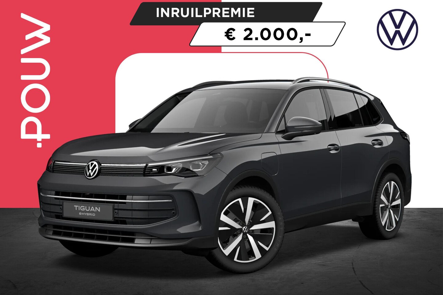 Volkswagen Tiguan - 1.5 eHybrid 204pk Life Edition | Trekhaak Pakket | Assistance Pakket Plus - AutoWereld.nl