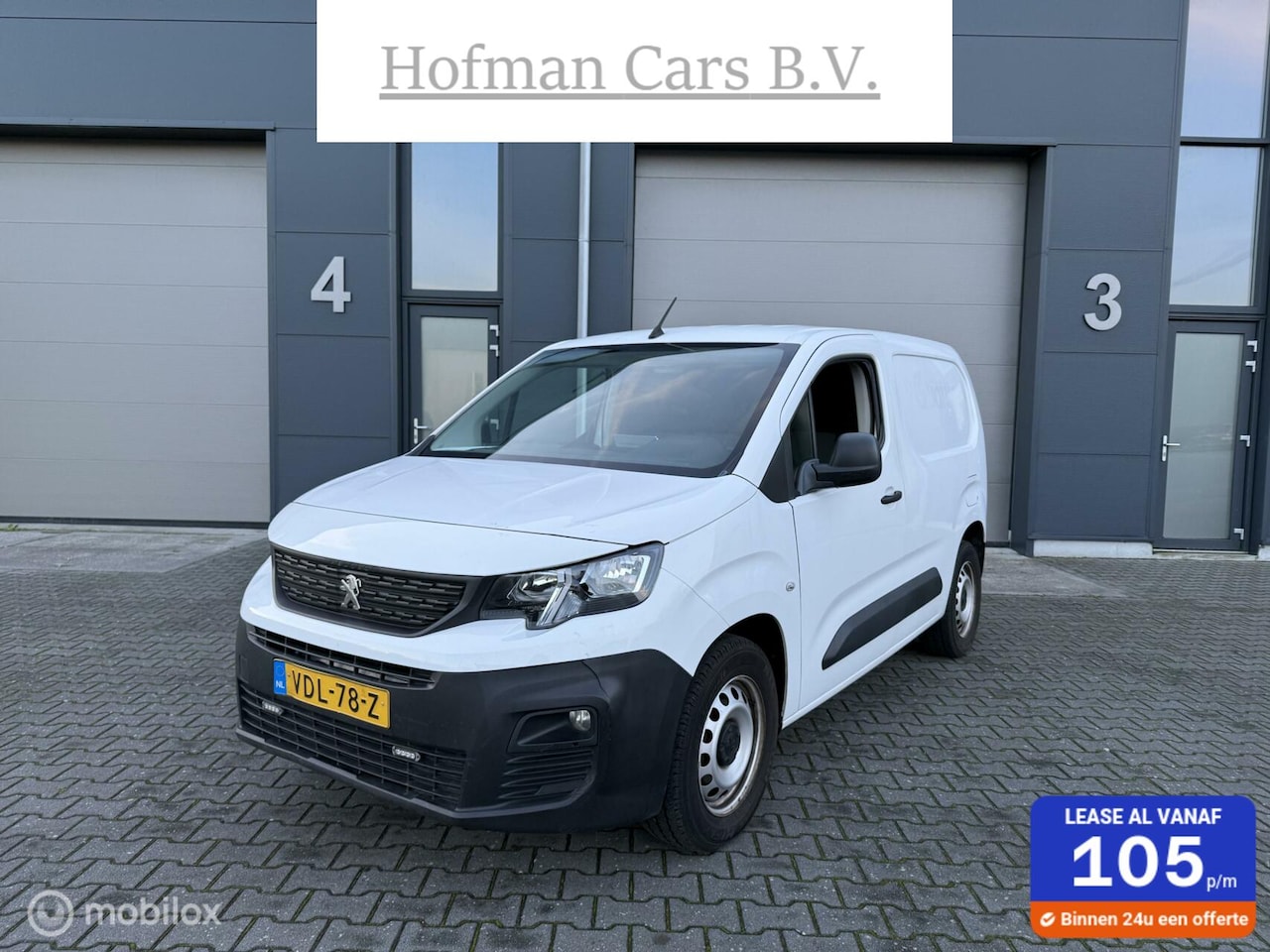 Peugeot Partner - bestel 1.6 BlueHDI Pro 3-zits 2019 BTW - AutoWereld.nl
