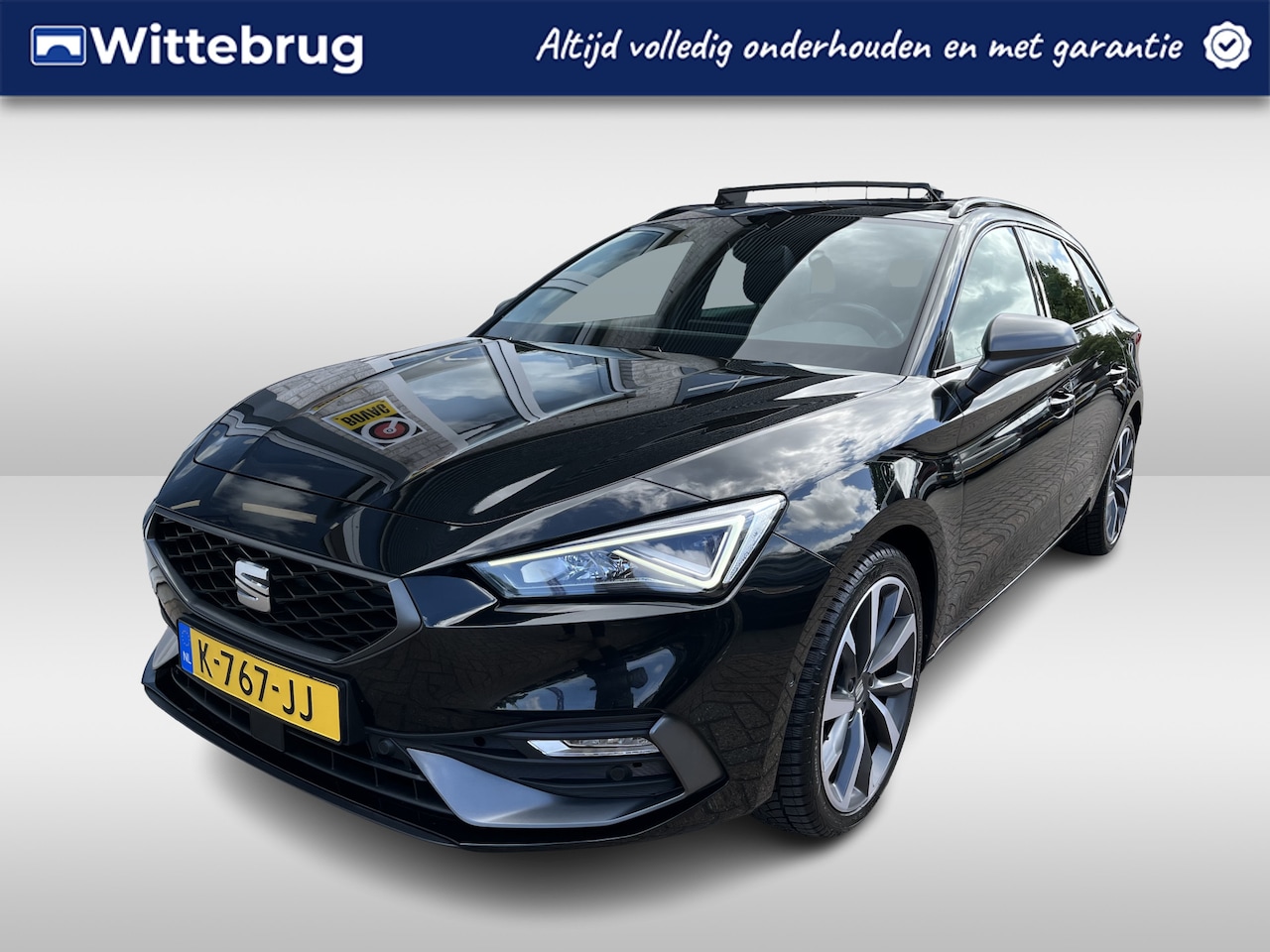 Seat Leon Sportstourer - 1.5 TSI FR Launch Edition / PANO/ TREKHAAK/ CAMERA/ PARK. SENSOREN/ LED/ ELEK. ACHTERKLEP/ - AutoWereld.nl