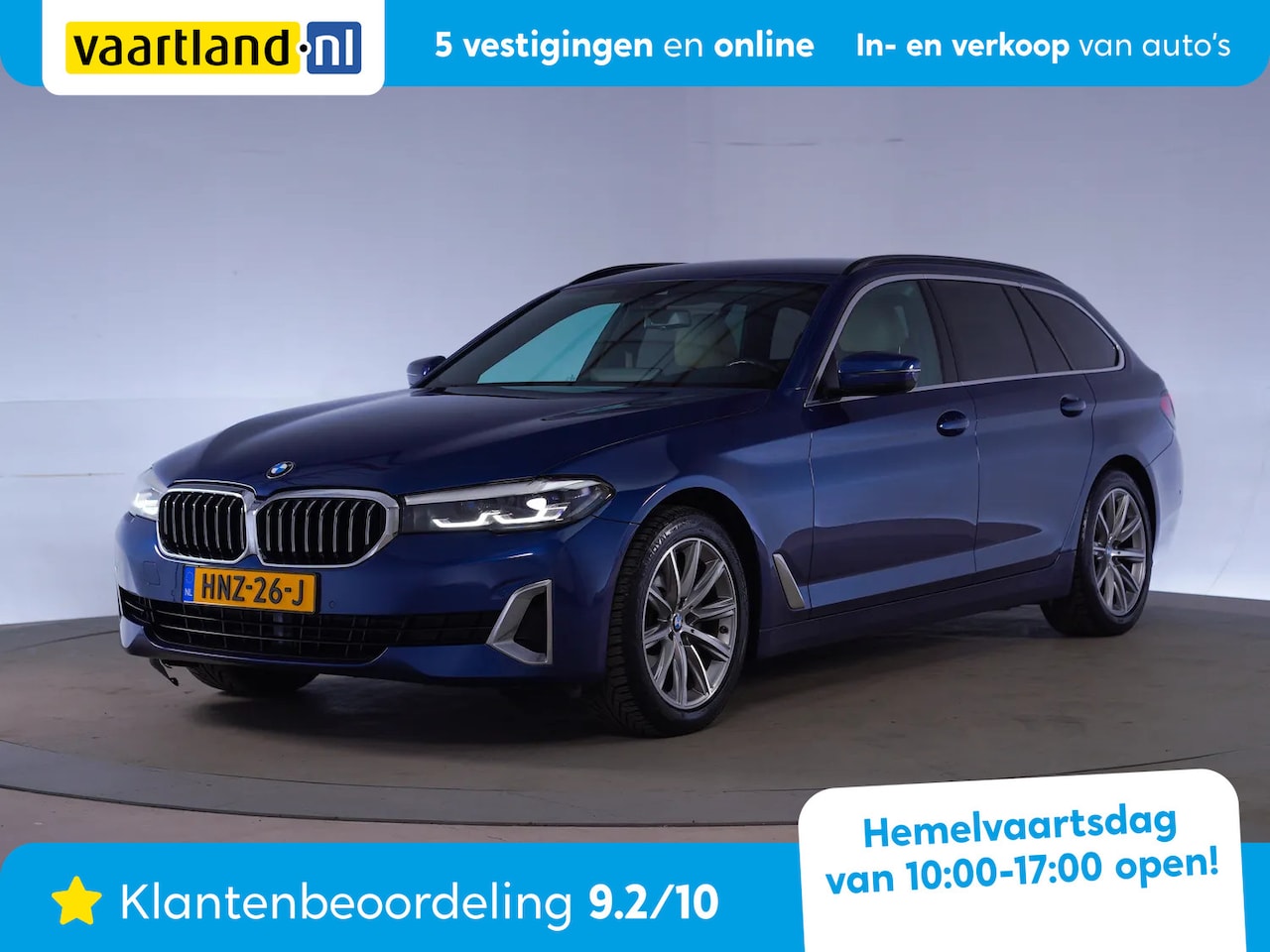 BMW 5-serie Touring - 518d High Executive Luxury [ LED Live-cockpit prof. Leder HiFi ] - AutoWereld.nl