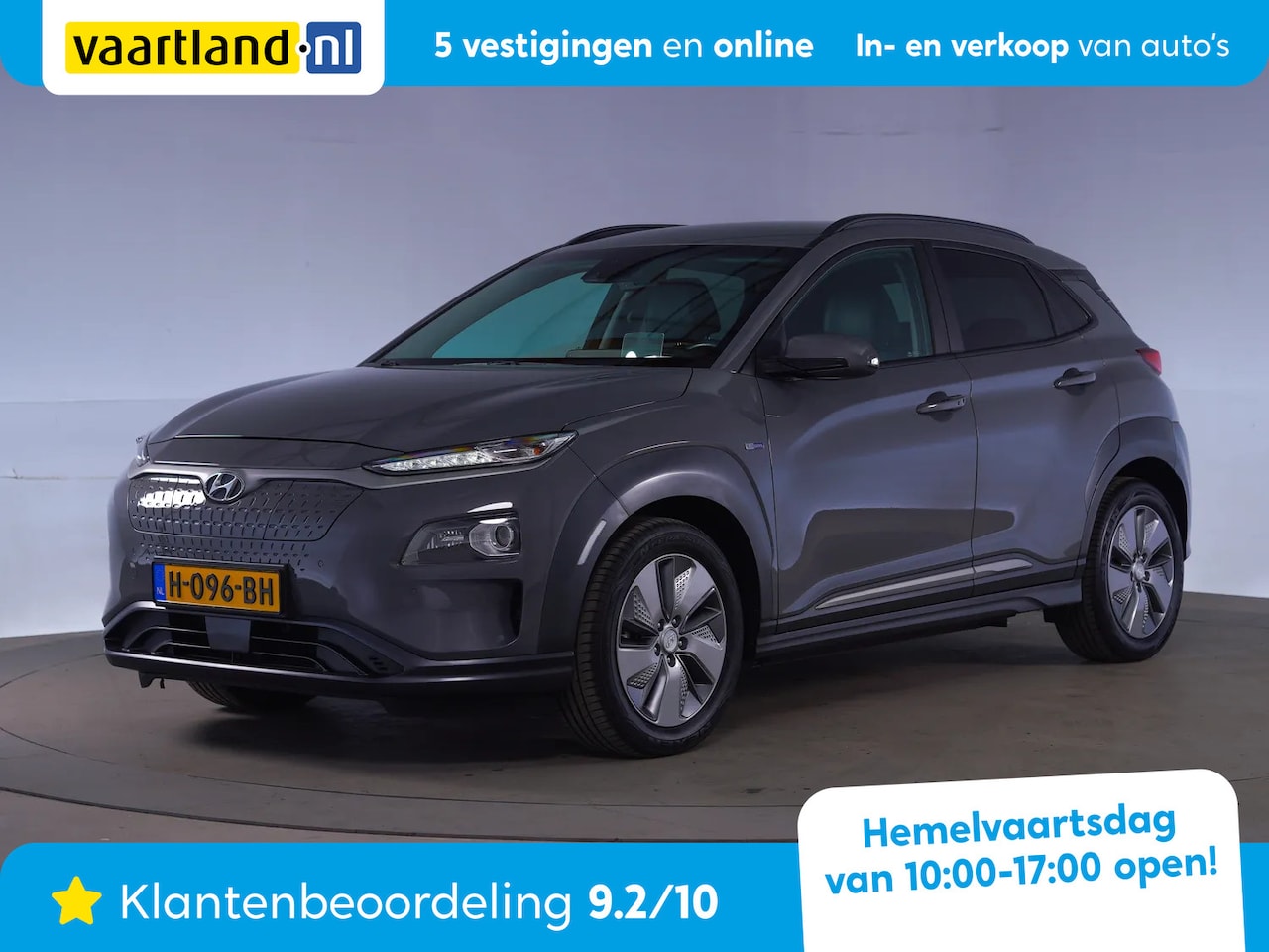 Hyundai Kona Electric - EV Premium 64kWh [ Leder LED Head-up Navi ] - AutoWereld.nl