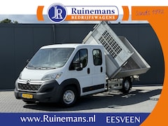 Citroën Jumper - 35 2.2 HDI 150 PK ZWAAR / 3 ZIJDIGE KIPPER / L4 MAXI / 7-PERS DUBBEL CABINE / AIRCO / 3 TO