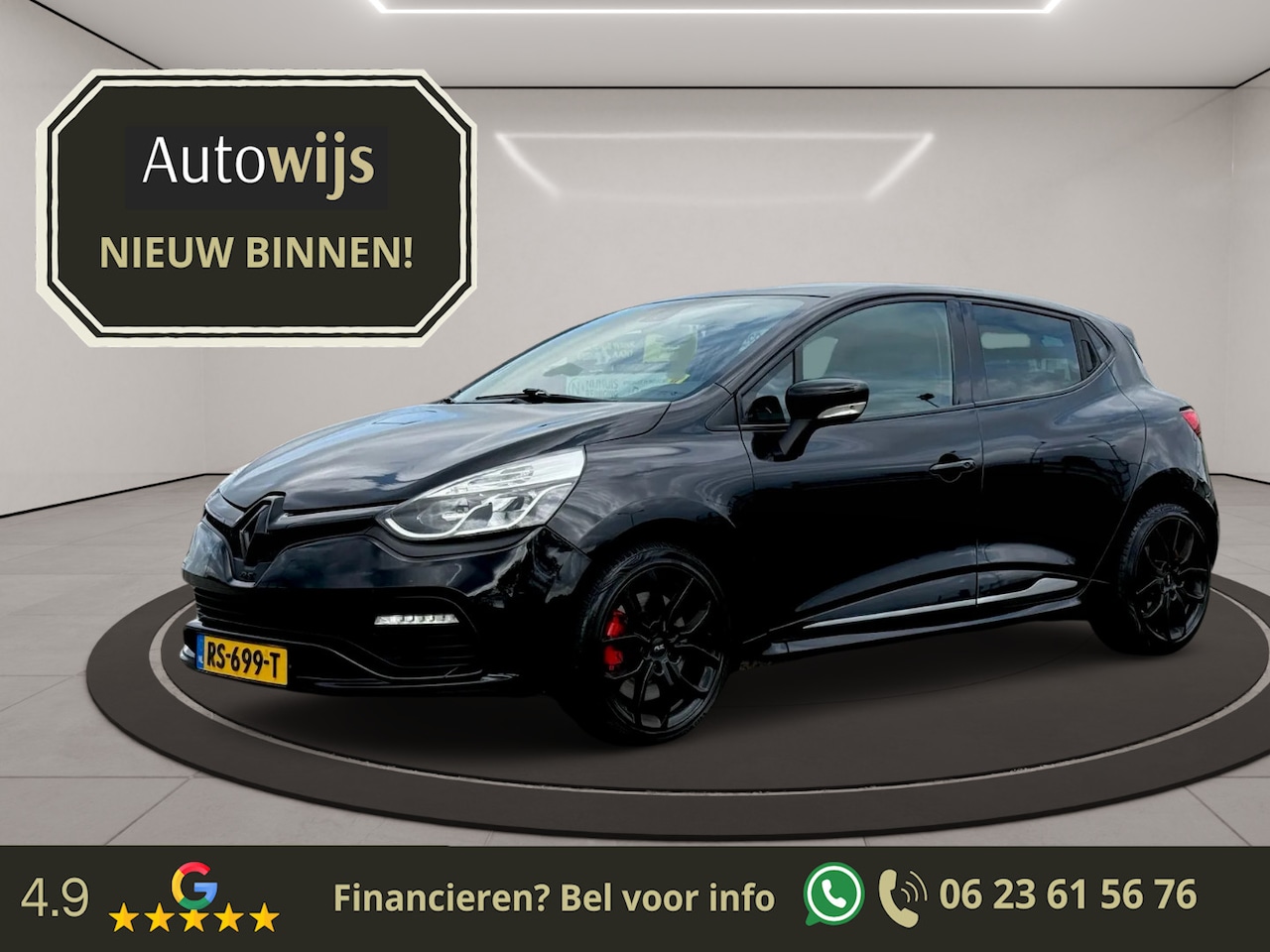 Renault Clio - 1.6 R.S. Monaco GP|AUT|Leder|Camera|Stoelverw - AutoWereld.nl