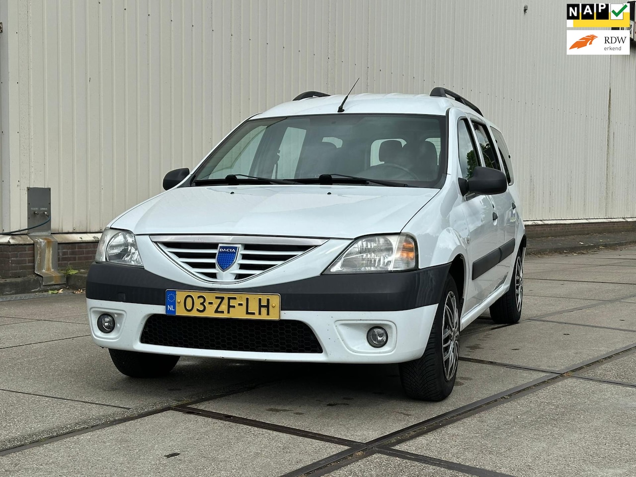 Dacia Logan MCV - 1.6-16V Lauréate 2008 7pers. Airco Nap - AutoWereld.nl