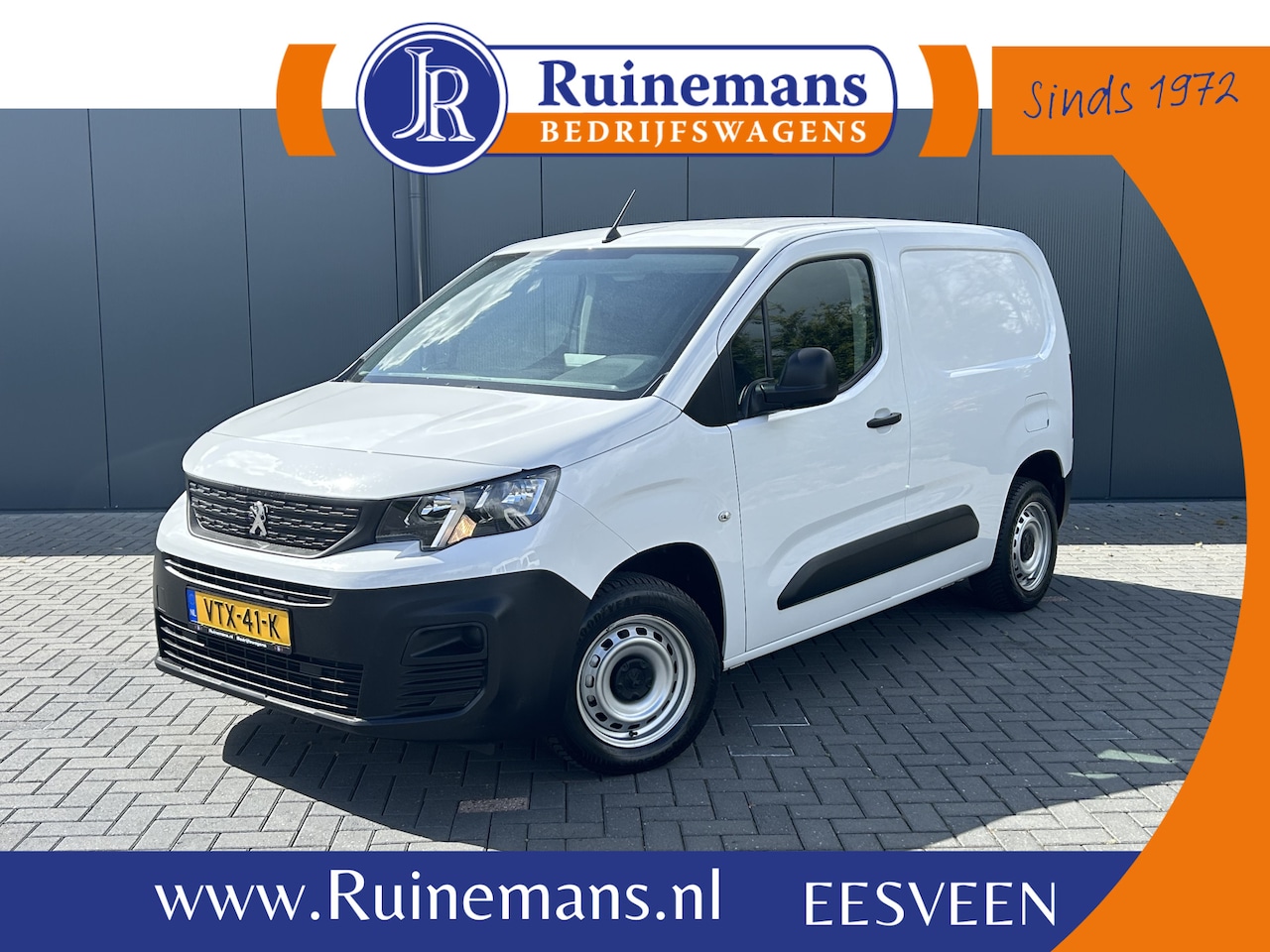 Peugeot Partner - 1.5 BlueHDi 100 PK / L1H1 / 1e EIG. / 34.821 KM / AIRCO / CRUISE / APPLE CARPLAY - AutoWereld.nl