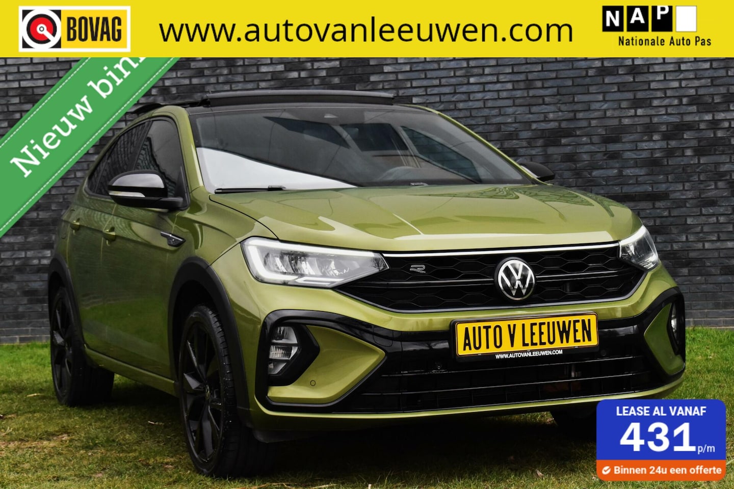 Volkswagen Taigo - Turbo R-Line PANODAK/CAMERA/ACC/CARPLAY/ETC/! - AutoWereld.nl