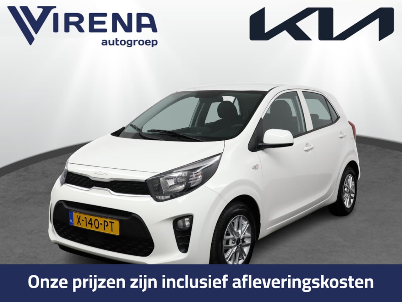 Kia Picanto - 1.0 DPi DynamicLine Airco - Apple Carplay/Android Auto - Cruise Control - Fabrieksgarantie - AutoWereld.nl