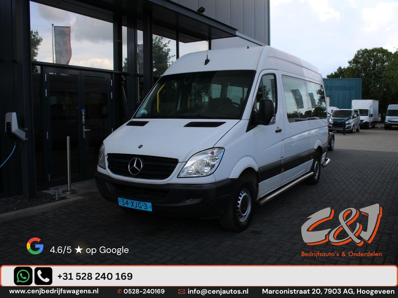 Mercedes-Benz Sprinter - 313 2.2 CDI 366 personenbus 9 pers airco motor niet 100% - AutoWereld.nl
