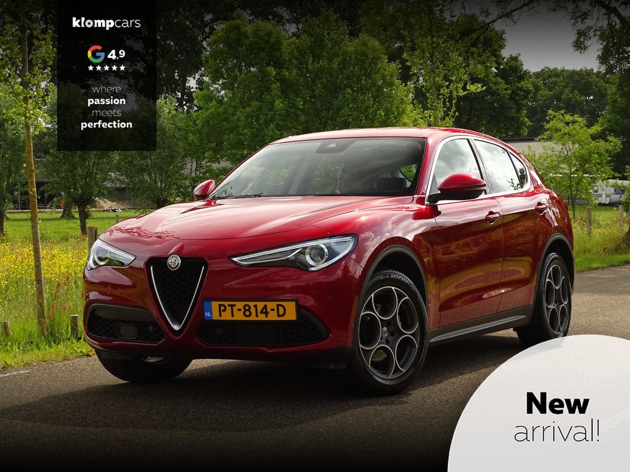 Alfa Romeo Stelvio - 2.0 T AWD | Rosso Comp.8C | Trekh. | Flippers | All wheater | First Edition - AutoWereld.nl