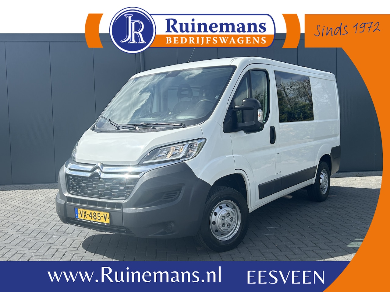 Citroën Jumper - 2.2 HDI / L1H1 / 1e EIG. / 7-PERS DUBBEL CABINE / AIRCO / CAMERA / BLUETOOTH / DUBBELE CAB - AutoWereld.nl