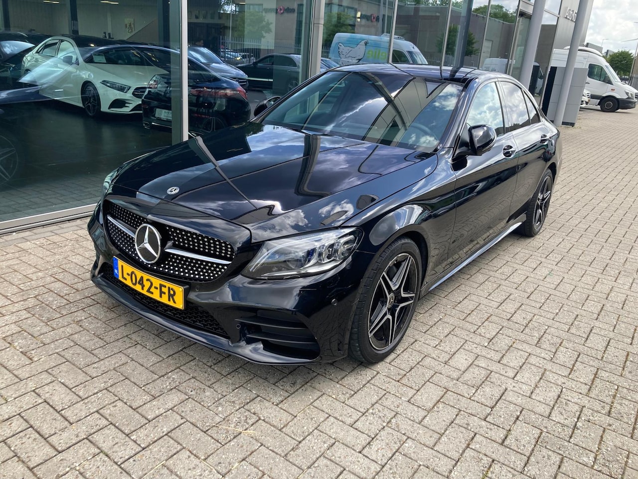 Mercedes-Benz C-klasse - 180 Business Solution AMG AMG,Pano,,Multiebeam - AutoWereld.nl