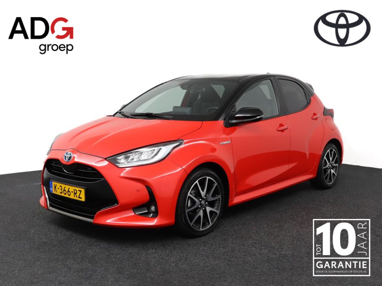 Toyota Yaris - 1.5 Hybrid Launch Edition | lederen/stof bekleding | Navigatie | Apple Carplay/Android Aut - AutoWereld.nl