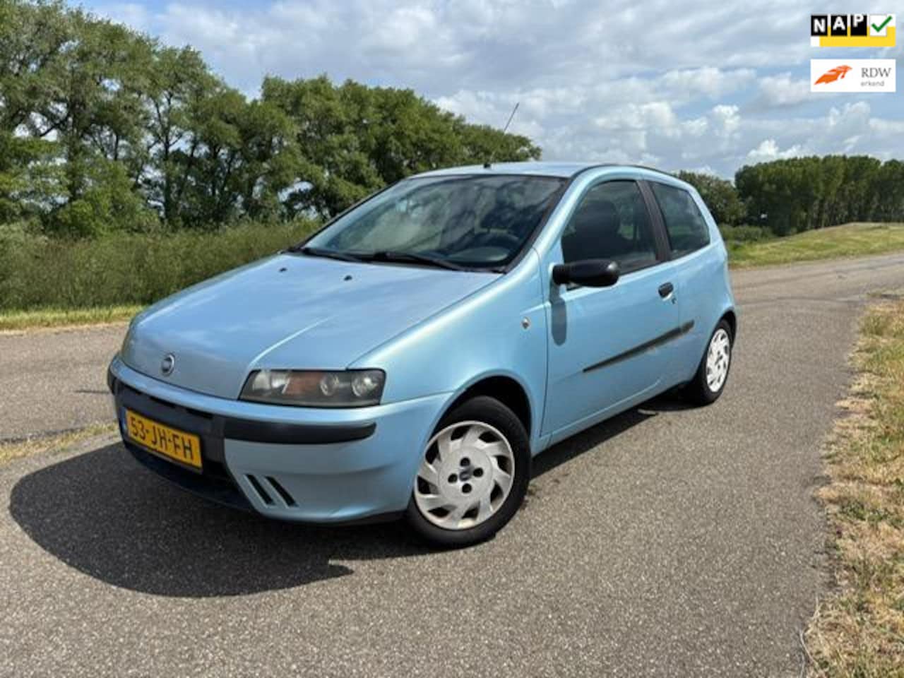 Fiat Punto - 1.2 Active nieuwe apk 168594 km nap bj 2002 - AutoWereld.nl