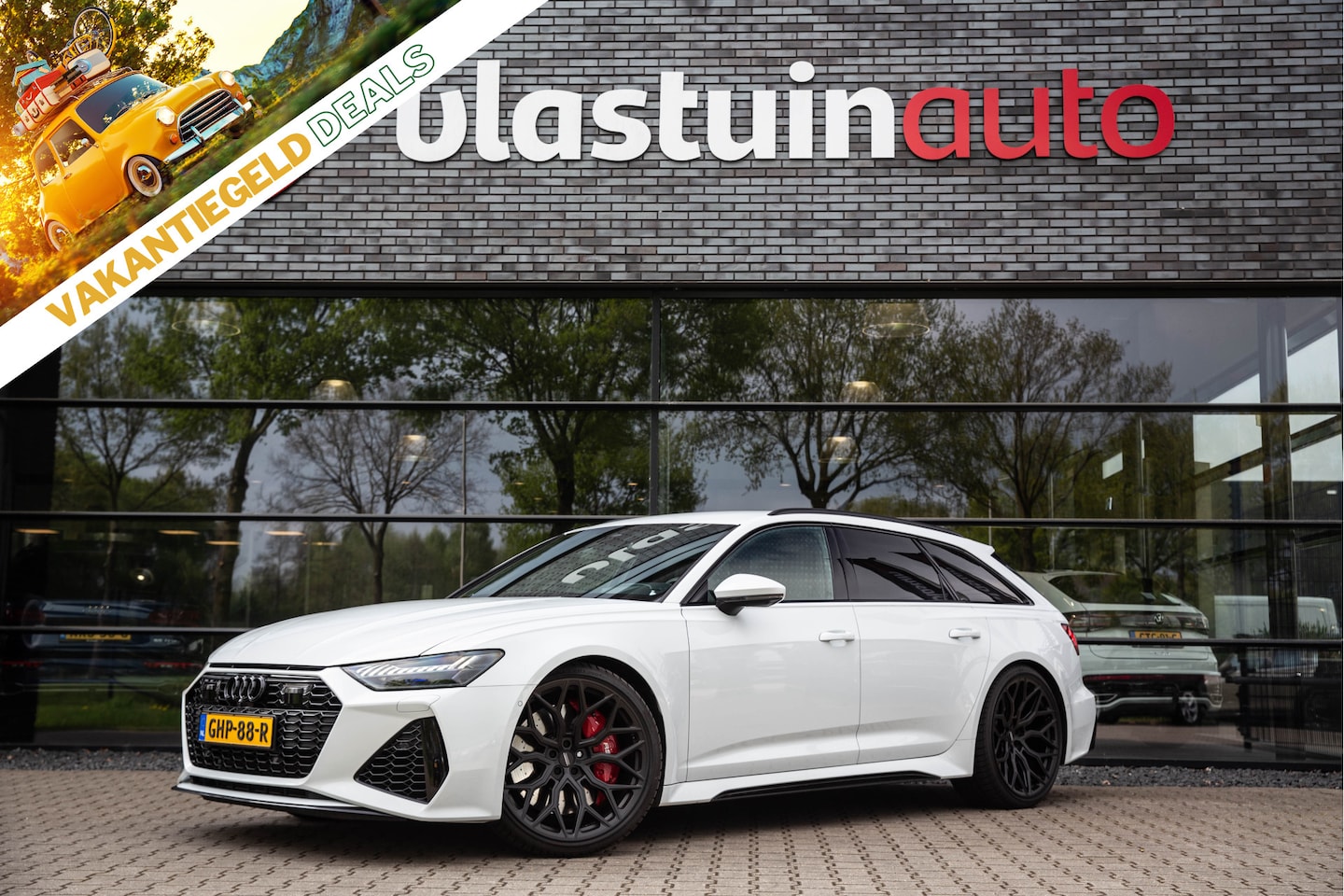 Audi RS6 - Avant RS 6 TFSI 4.0 quattro, B&O Advanced, Laser, 3Dcamera, Nachtzicht, HUD, - AutoWereld.nl