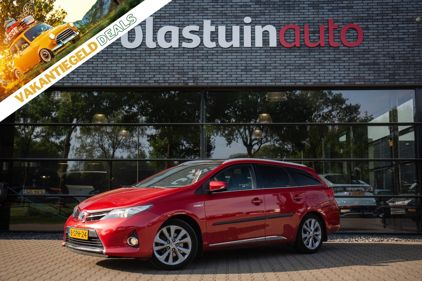 Toyota Auris Touring Sports - 1.8 Hybrid Lease Panoramadak, Cruise control - AutoWereld.nl